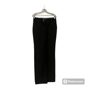 Versace jeans couture black flared jeans